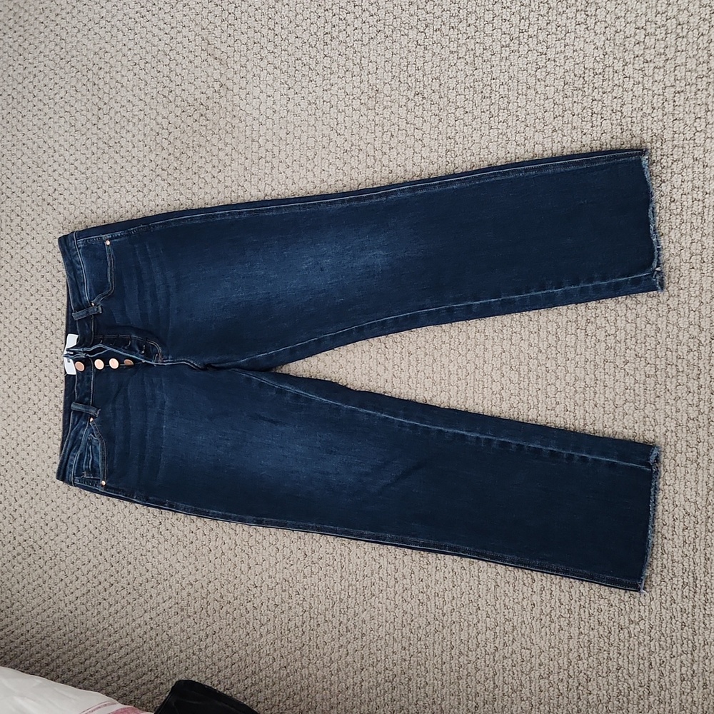 Blue mica jeans